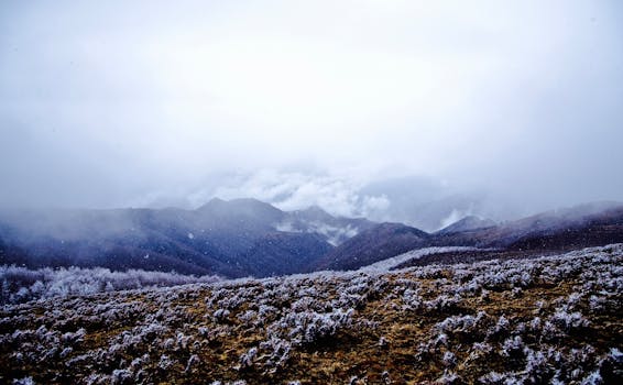 北京东城风景优美的雾山