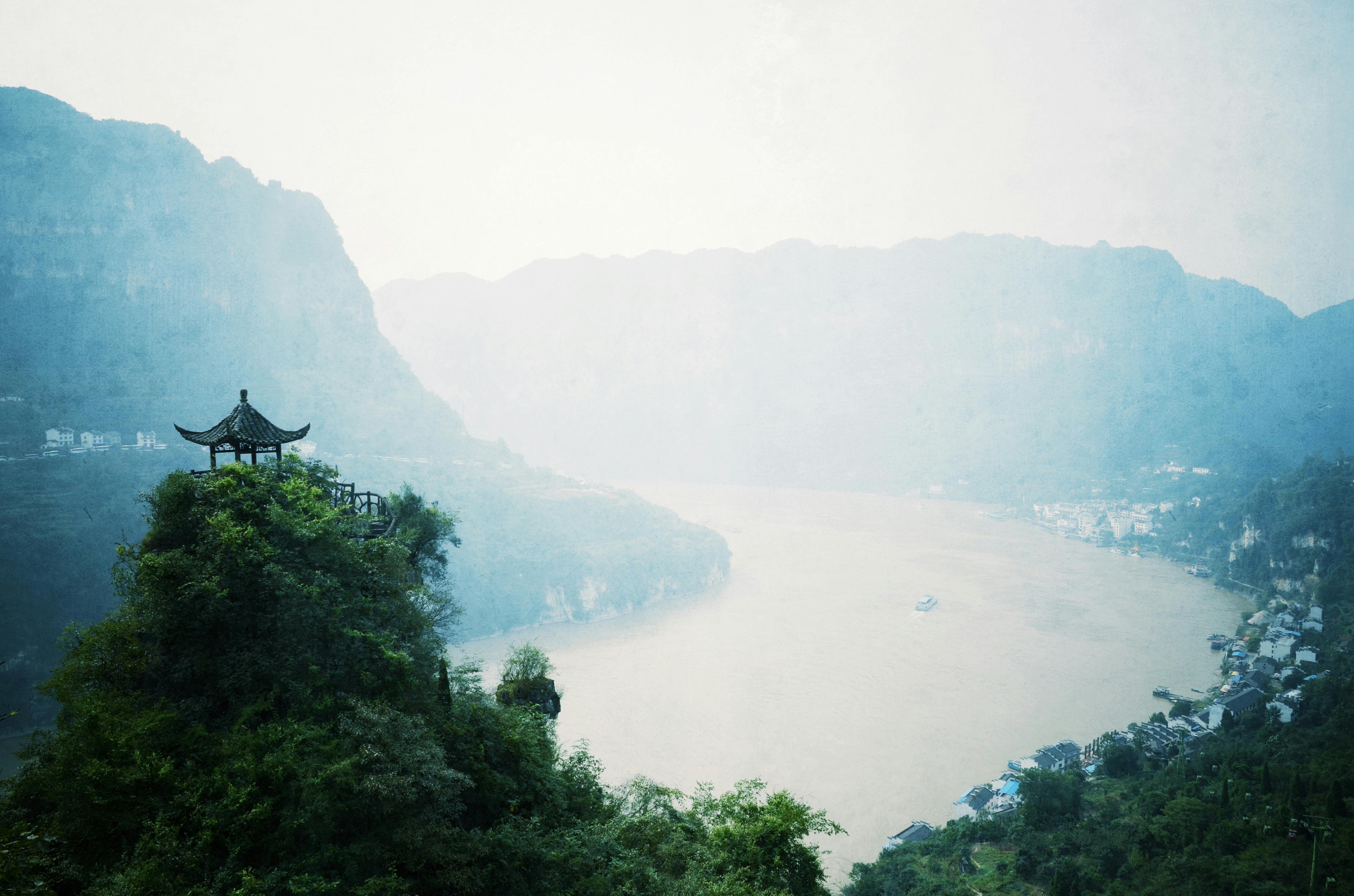 Free stock photo of china, river, The three gorges