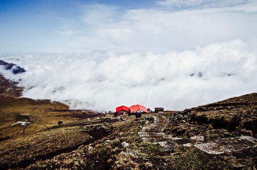 Free stock photo of cloud, hill, mountain Stock Photo