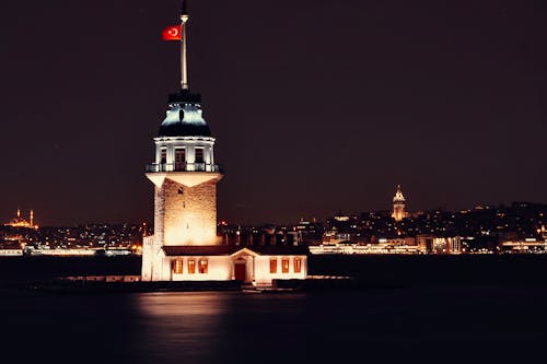 Kostnadsfri bild av horisont, istanbul, jungfrustornet