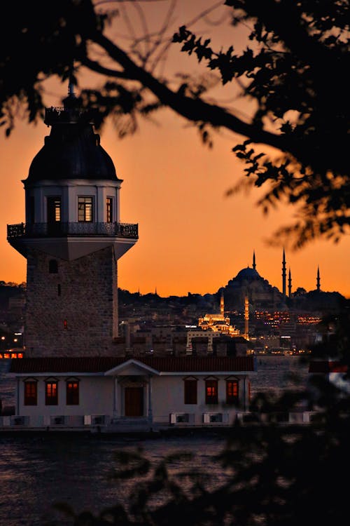 Immagine gratuita di crepuscolo, Istanbul, monumenti