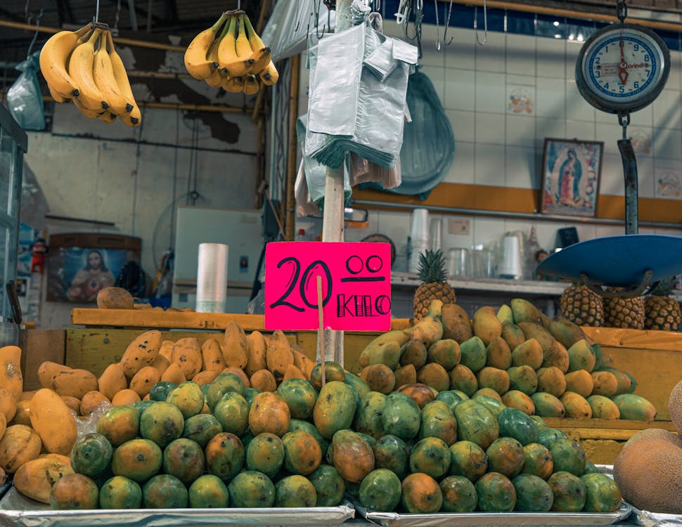 Gratis arkivbilde med bananer, bod, frukt