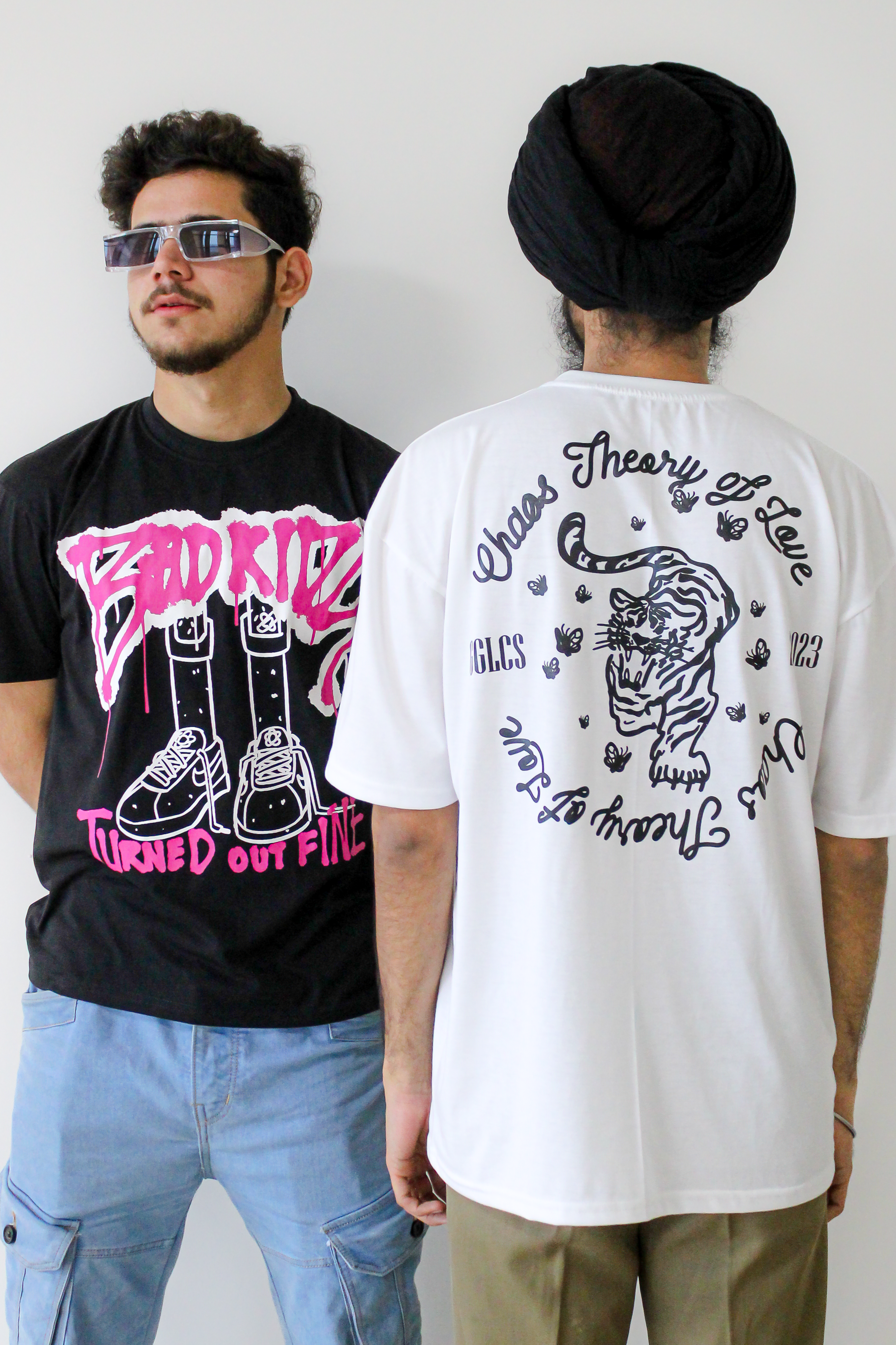Camiseta Preta Estampada