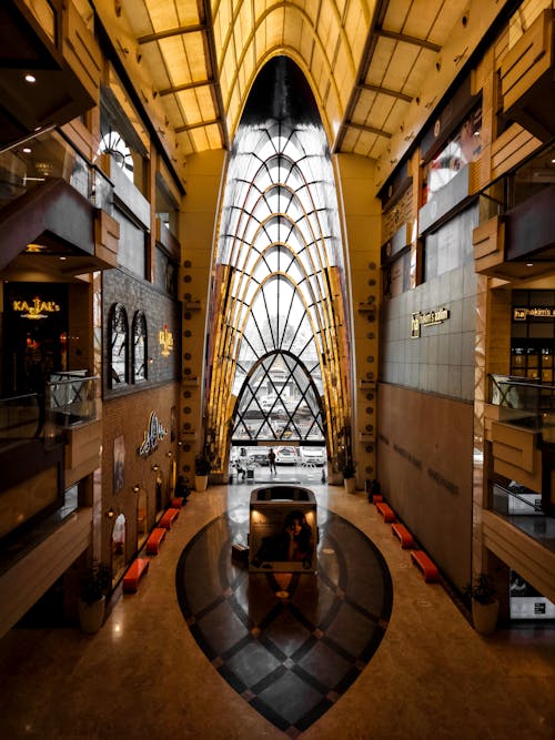 Hall of a Shopping Mall in India