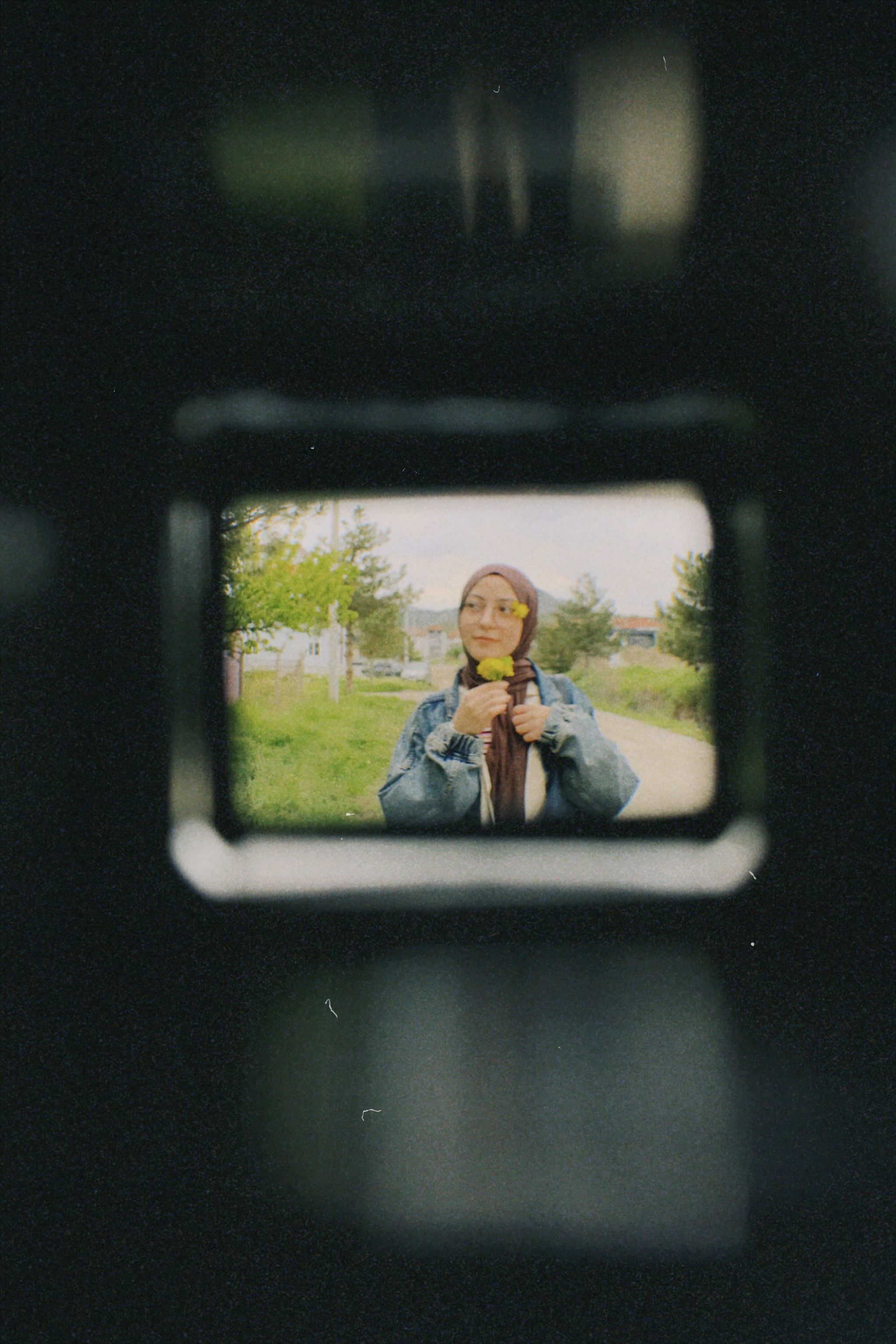 A Woman on a Camera Screen · Free Stock Photo