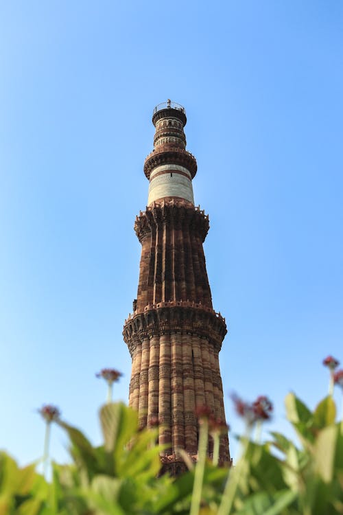 Бесплатное стоковое фото с qutab minar, вертикальный выстрел, город