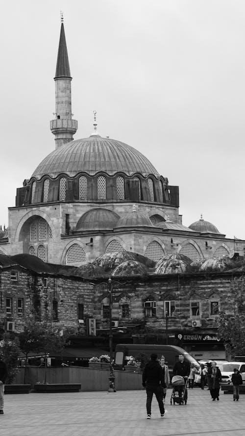 Fotos de stock gratuitas de blanco y negro, bóveda, Estanbul
