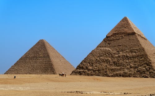 Giza Pyramid Complex in Egypt 