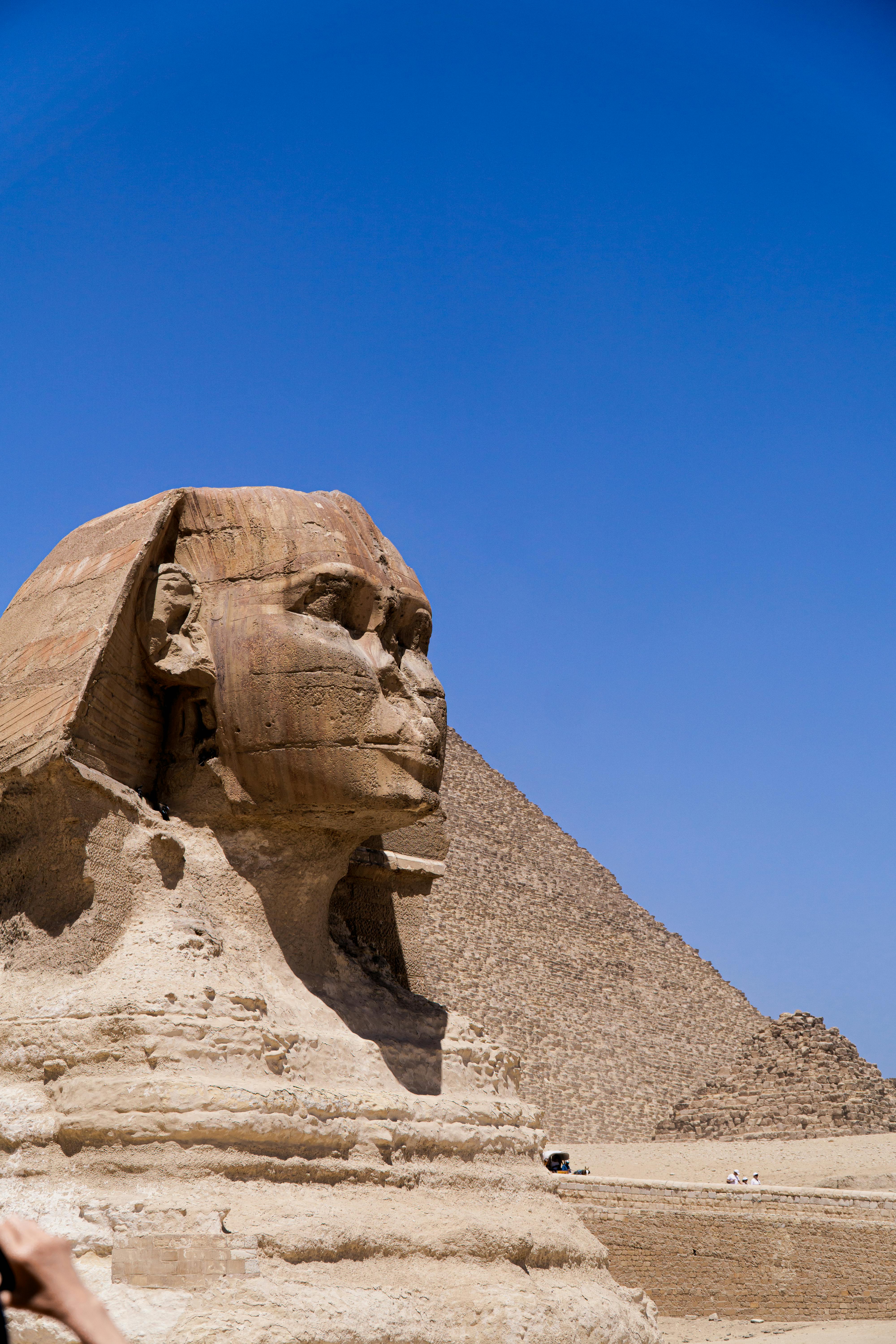 Side View of Great Sphinx Statue · Free Stock Photo