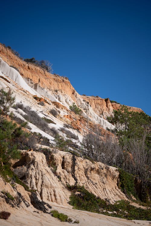 Rocky Cliffs in Sunlight 