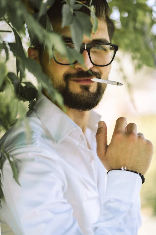 Ingyenes stockfotó álló kép, cigaretta, dohányos témában