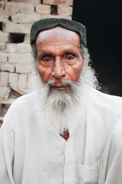 Portrait of an Elderly Man with a Long, Gray Beard 