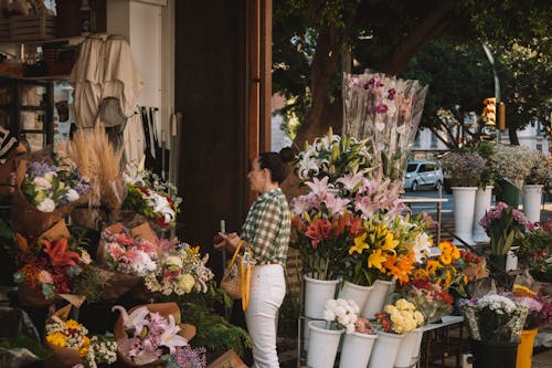 Gratis stockfoto met aanschaffen, bloemen, bloemenwinkel