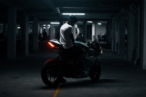 Bike and Neon Lights