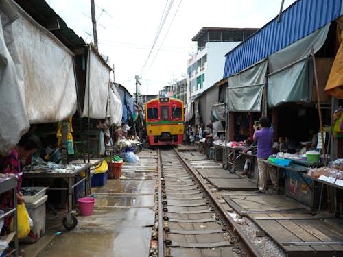 Train at Bazaar