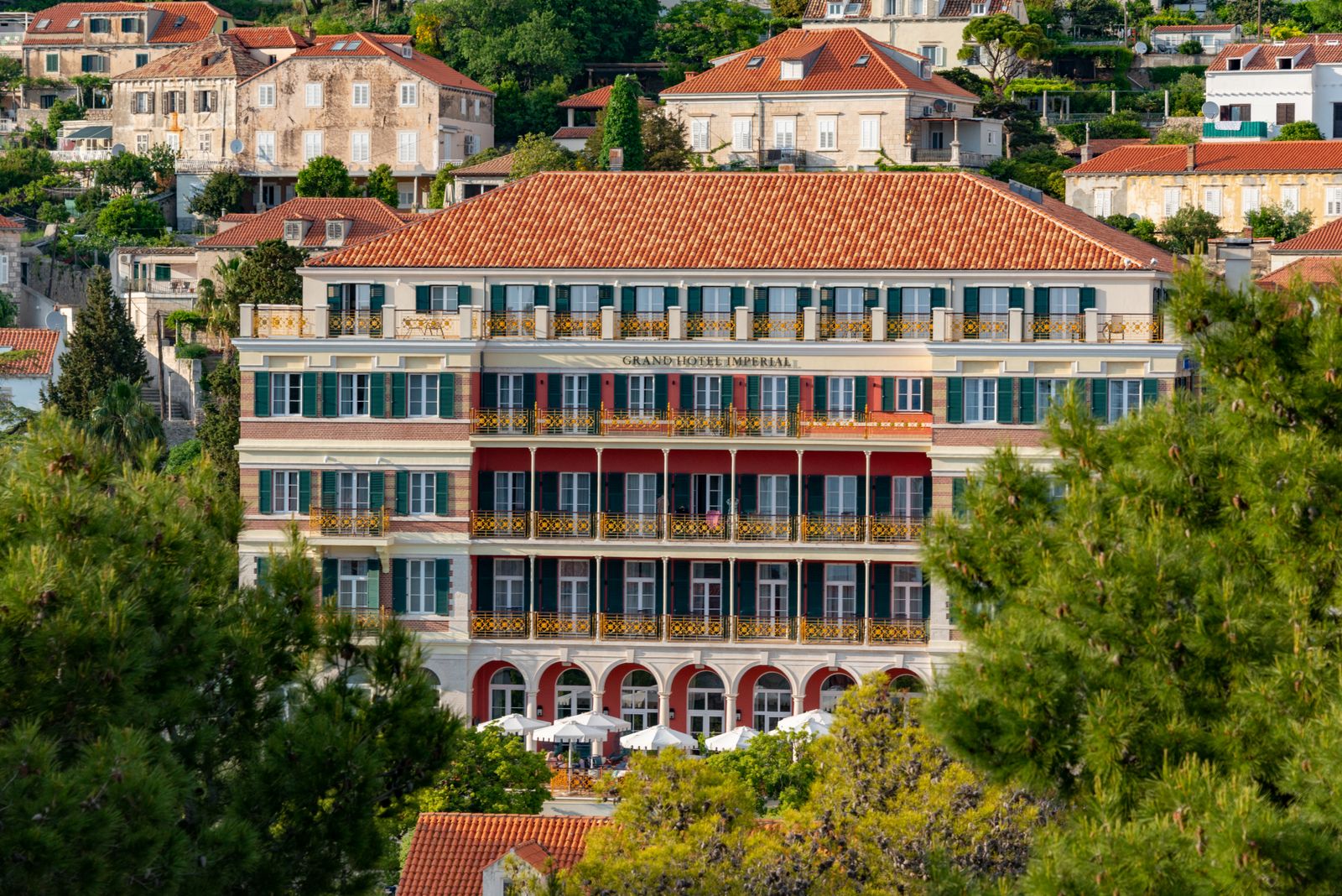 Hotel mediteranske arhitekture u Dubrovniku
