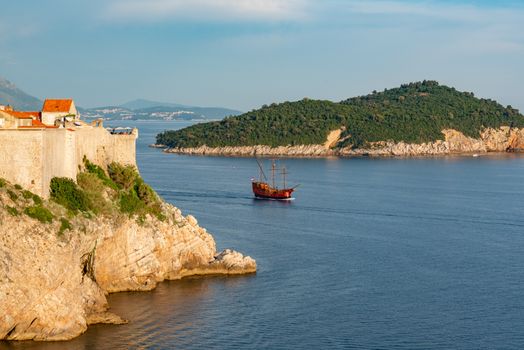 Lokrum island and Benedictine monastery — Dubrovnik