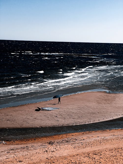 Ingyenes stockfotó a strandon, kék, kék víz témában