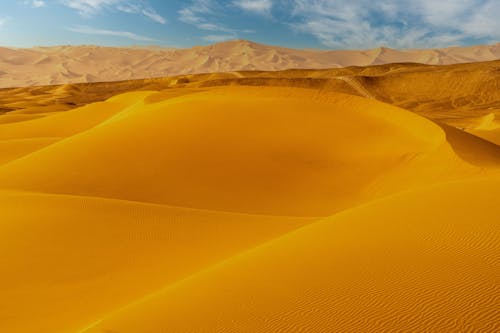 Scenic View of the Desert 