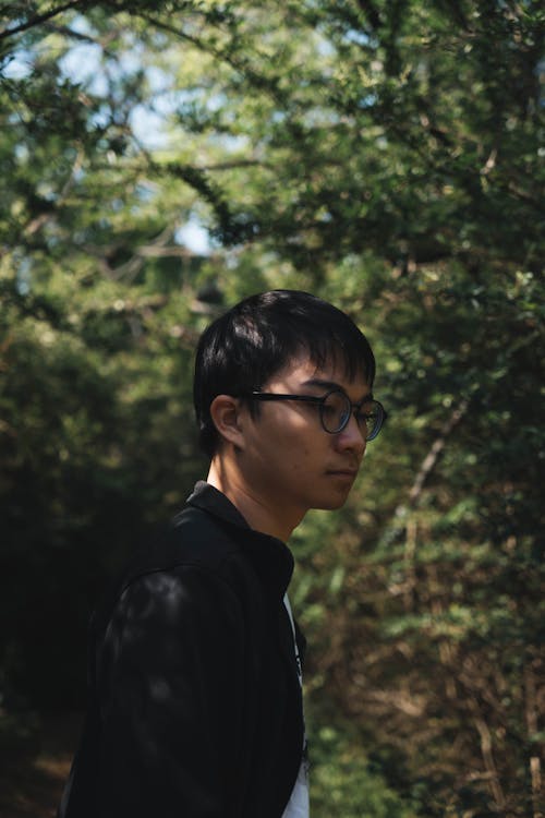 Young Man in the Forest 