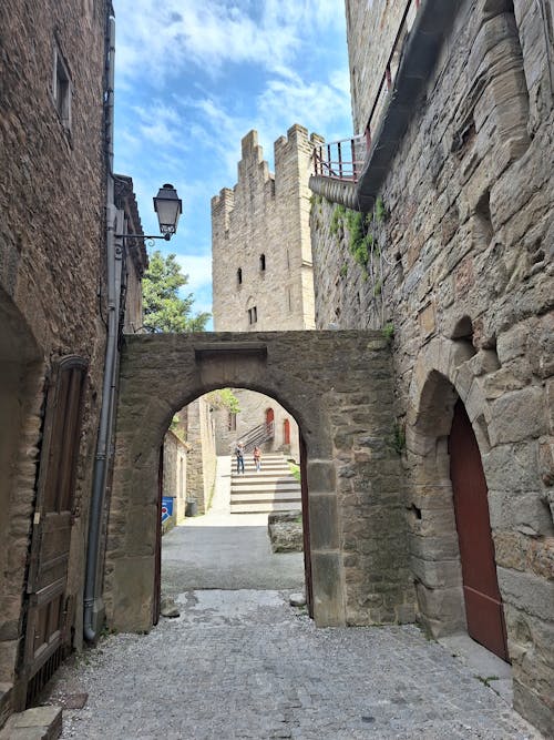 Gate and Castle in Carcassonne