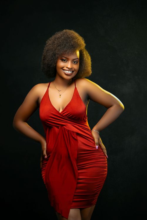 red dress with curly hair High heels , red dress || @ruiter.co.uk #reddressinspo #partywearoutfit #minidressstyle red dress outfit , PoV outfit , mini red dress, party dress inspo , PoV dress , South Kensington , minidress look