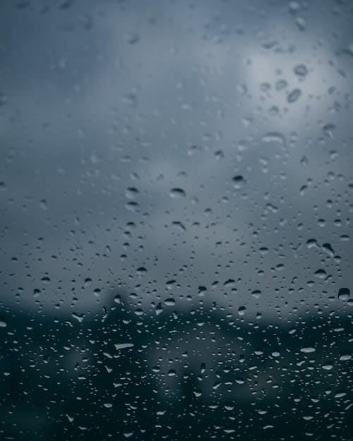 Free stock photo of glass, rain, raindrops