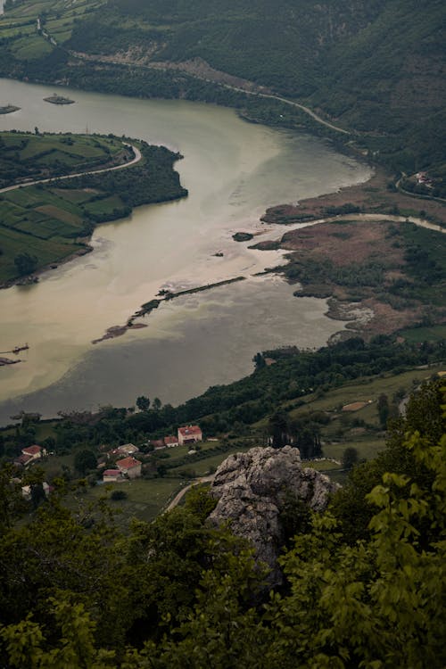 Photos gratuites de colline, fleuve, forêt