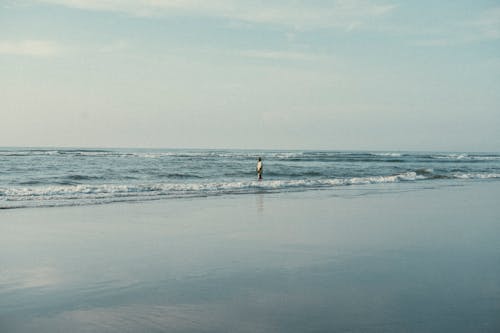 Základová fotografie zdarma na téma horizont, modrý oceán, moře