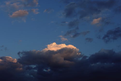 Fotobanka s bezplatnými fotkami na tému modrá obloha, mraky, podhľad