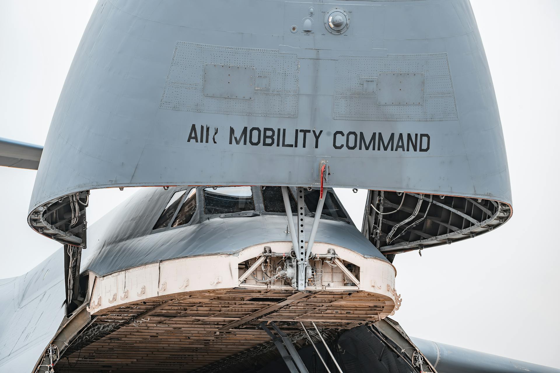 Text on Military Airplane