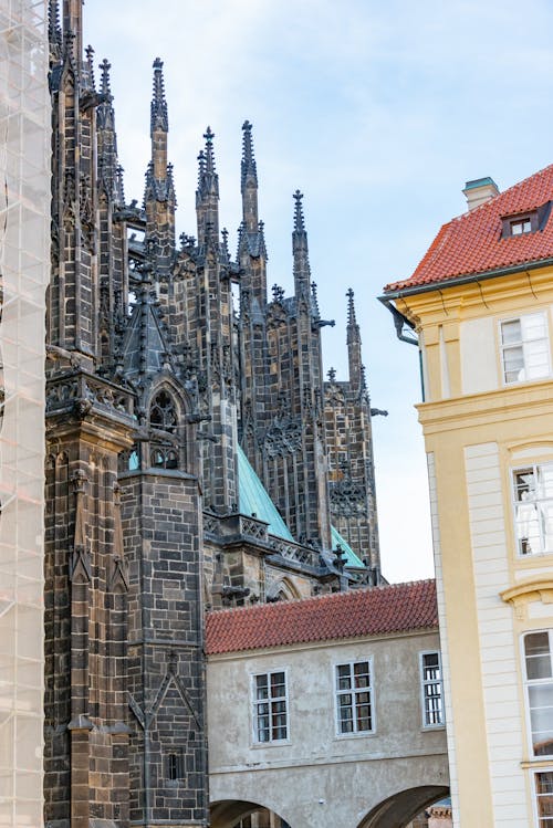 Side of Cathedral in Prague
