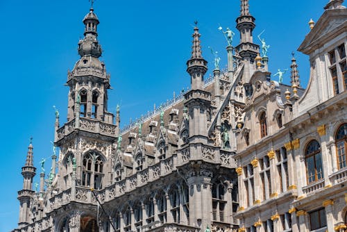 Low Angle Shot of the Brussels City Museum in Belgium 