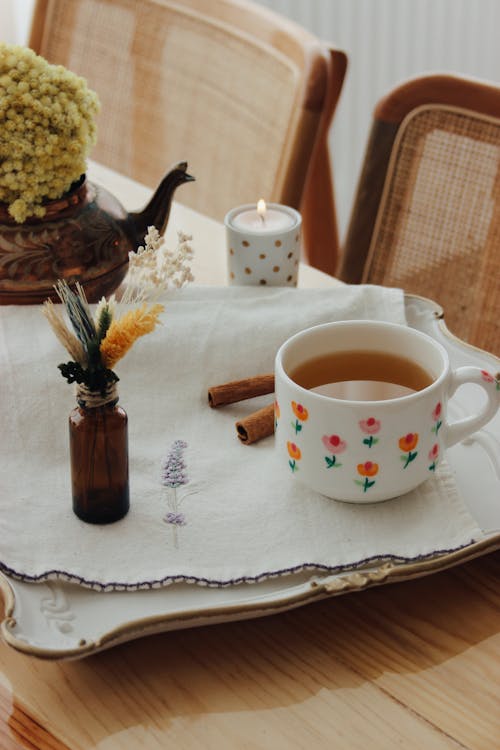 Fotobanka s bezplatnými fotkami na tému čaj, hrnček, kanvica na čaj