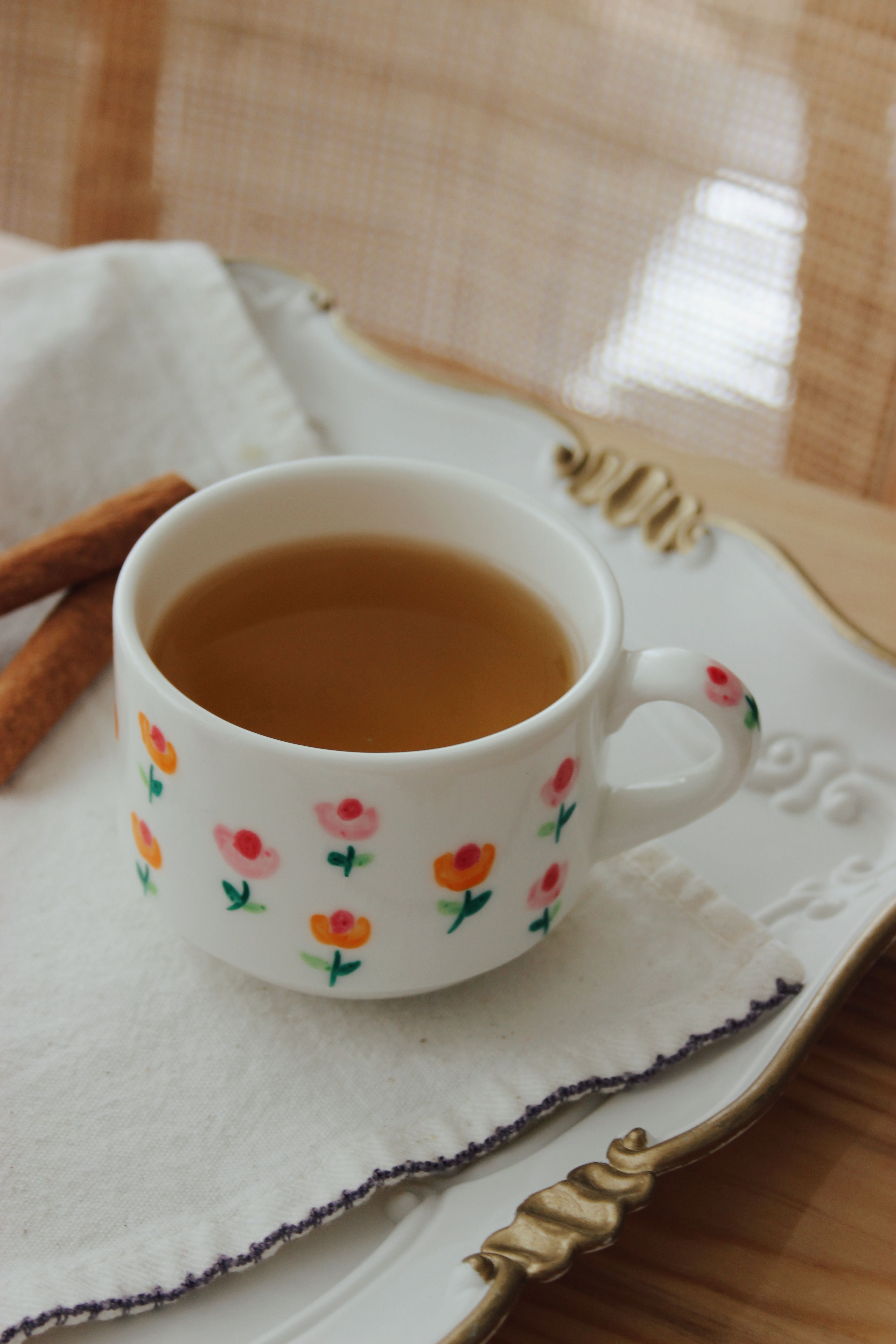 Person Reading a Book while Having Tea · Free Stock Photo