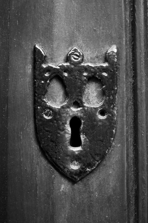 Vintage, Decorated Key Lock