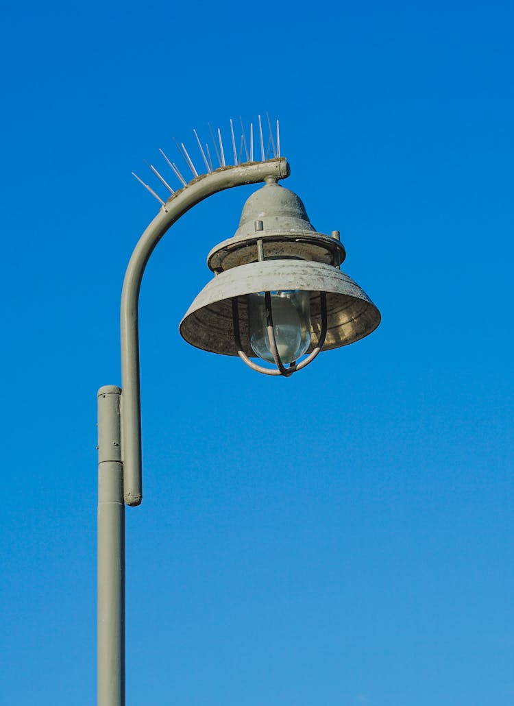 Street Lamp On Post