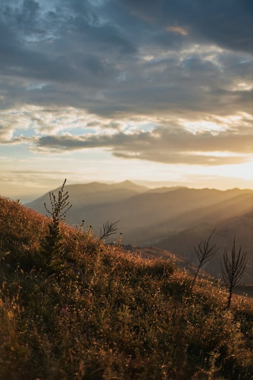 Sunbeams over Hills