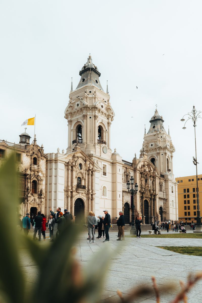 Lima Metropolitan Cathedral on Plaza Mayor
