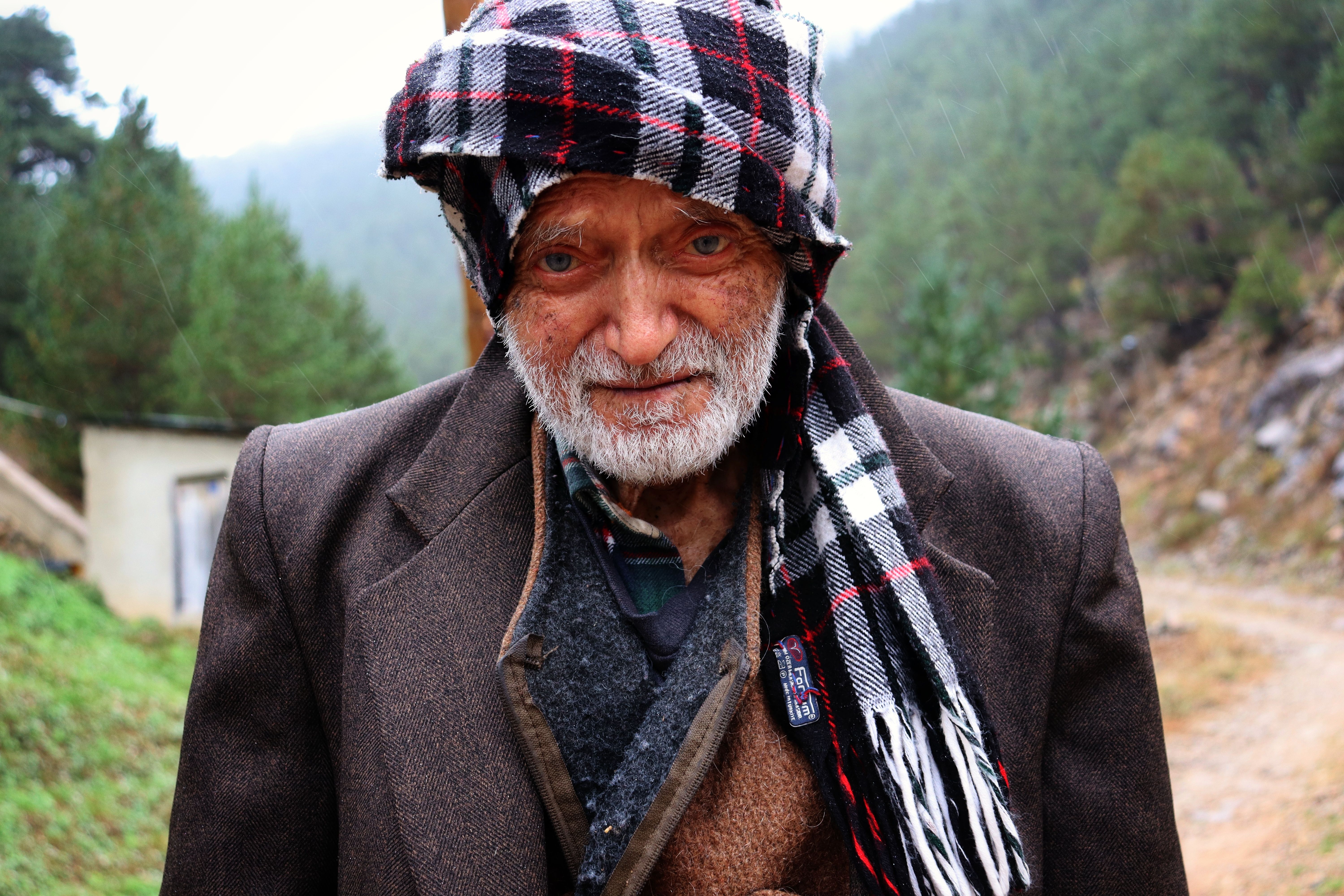 Man on Rural Road · Free Stock Photo