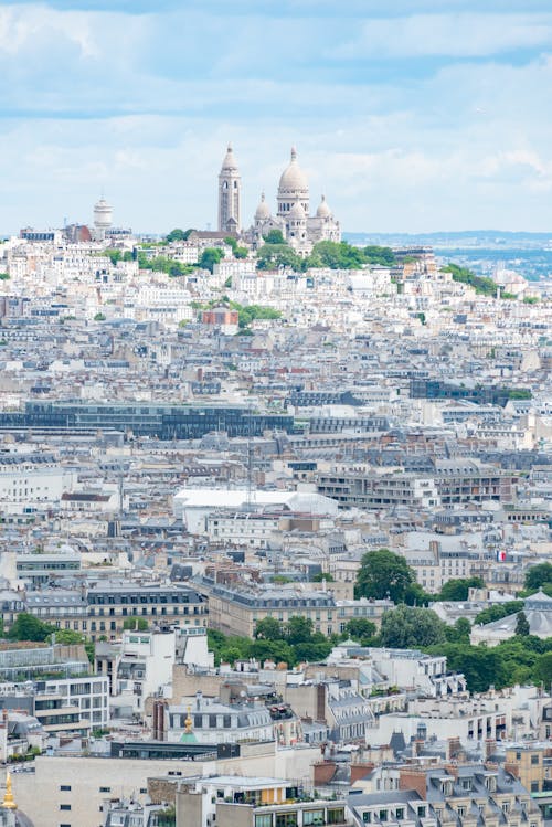 คลังภาพถ่ายฟรี ของ montmartre, sacre-coeur, การท่องเที่ยว