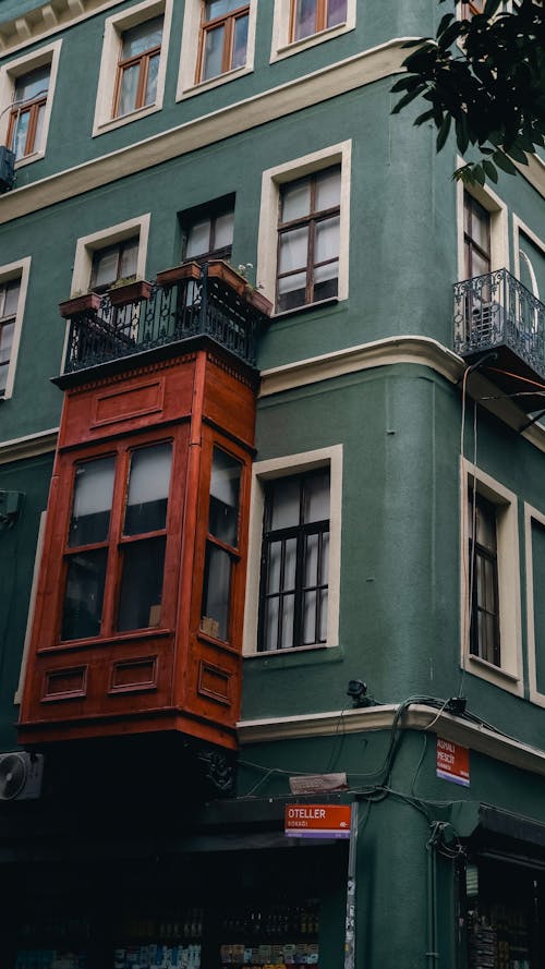 Foto d'estoc gratuïta de bloc residencial, casa de poble, cases adossades