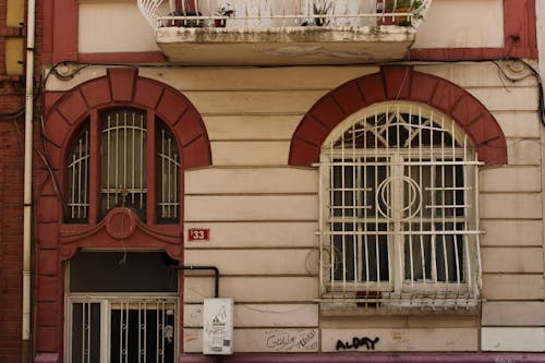 Kostenloses Stock Foto zu fenster, mauer, riegel