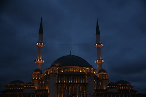 Taksim Mosque at Night