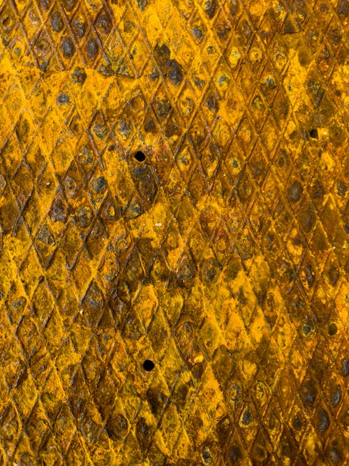 Close-up of a Rusty Metal Surface