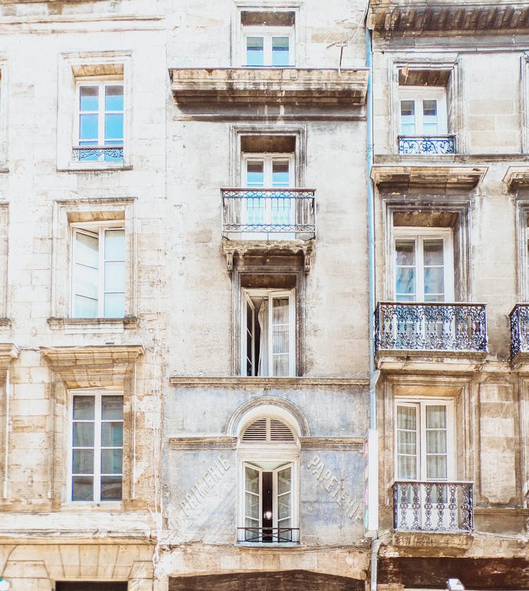 Exterior Of An Old Building