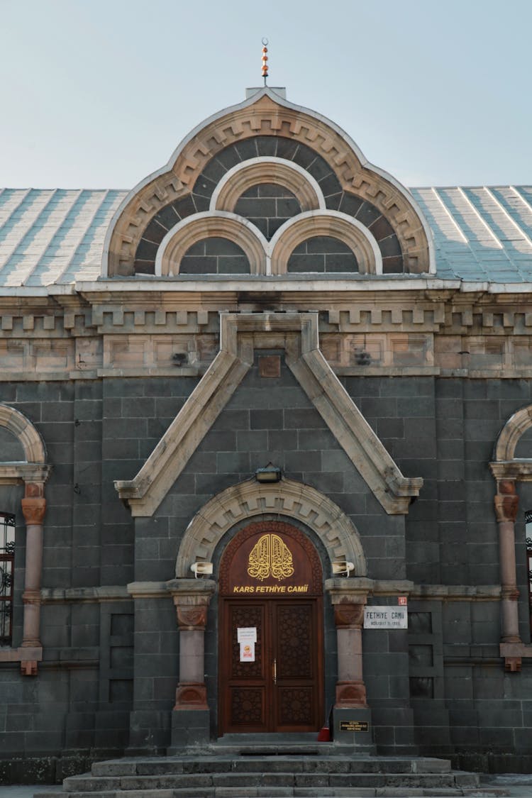 Traditional Temple Facade