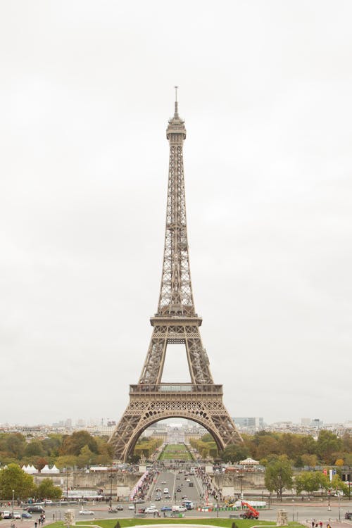 Foto stok gratis destinasi turis, menara Eiffel, Paris