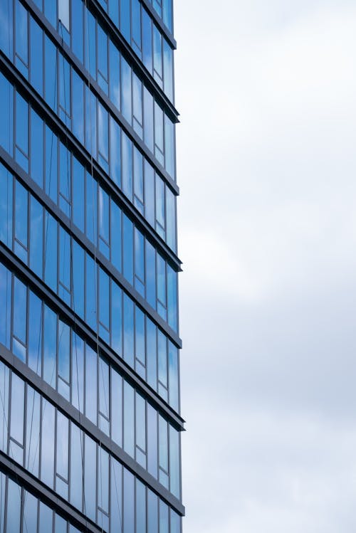 Foto profissional grátis de arquitetura contemporânea, céu, copo