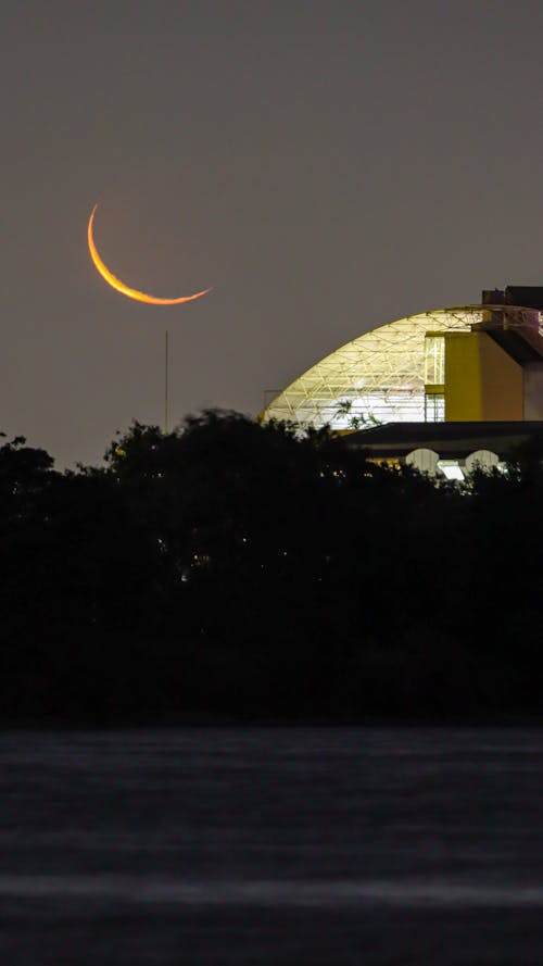 Immagine gratuita di luna crescente, rio de janeiro